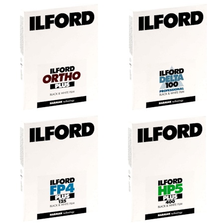 Films noir et blanc Ilford Plan films