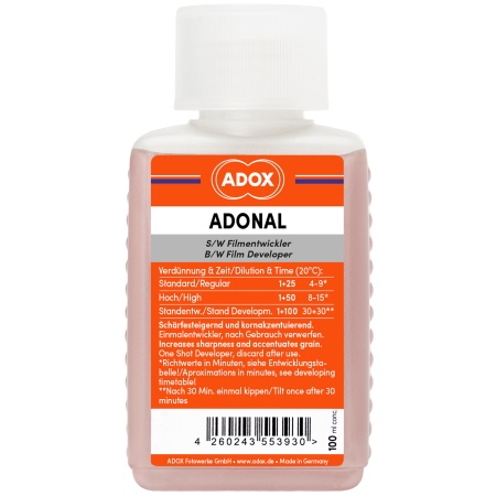 ADOX RODINAL 100ML (REVELATEUR LIQUIDE)