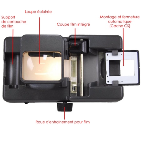 AP PRO MOUNTER II - COUPE FILM ET MONTAGE DIAPO