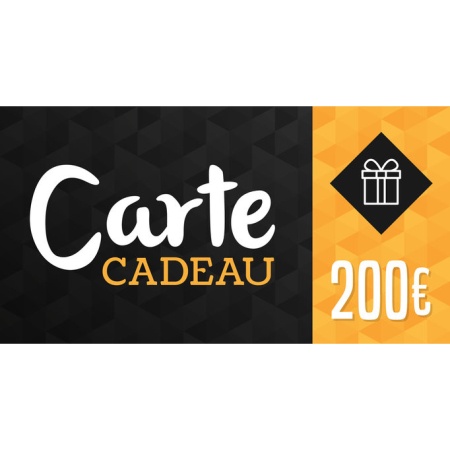 CARTE CADEAU 200 