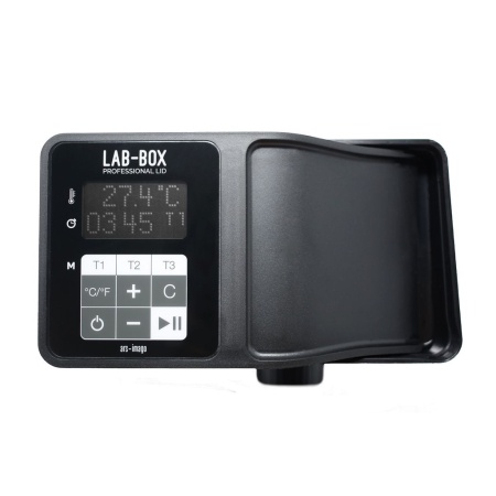 COUVERCLE LAB-BOX THERMOMETRE ET TIMER