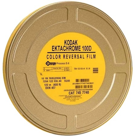 FILM CINEMA KODAK INVERSIBLE COULEUR 100D/5294 35MM x 400FT (122m)