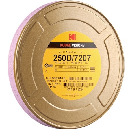 FILM CINEMA KODAK VISION 3 250D/7207 35MM x 400FT (122m)