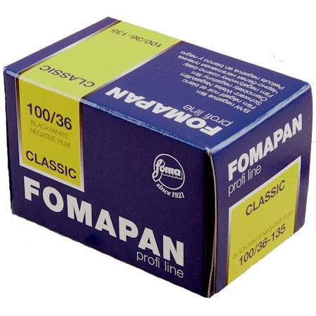 FOMA FOMAPAN 100 135-36 (à l\'unité)