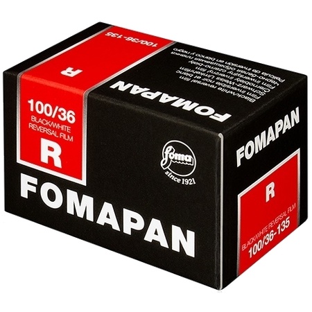 FOMA FOMAPAN R 100 DIAPO NOIR ET BLANC 135-36 (à l\'unité)