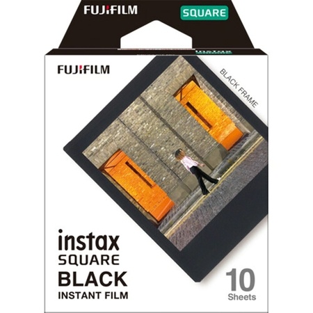 FUJIFILM INSTAX SQUARE COULEUR BORDS NOIR - 10 VUES