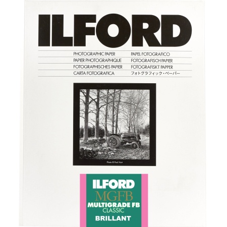 ILFORD FB FIBER CLASSIC 13 x 18 - 100 Feuilles - Brillant