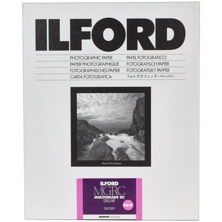 ILFORD MG RC DeLuxe 13 x 18 - 25 Feuilles - Brillant