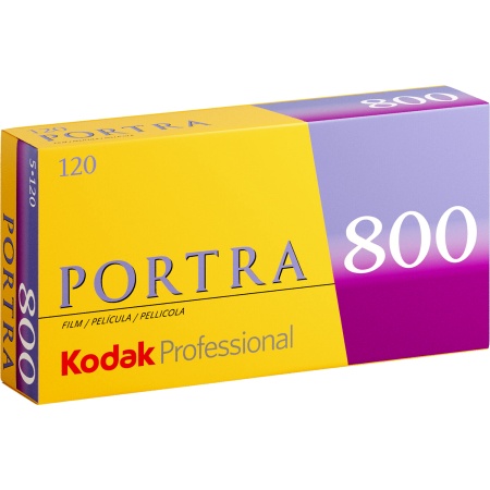 KODAK PORTRA 800 120 (à l\'unité)