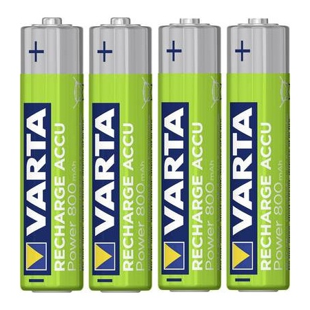 PILE VARTA RECHARGEABLE LR03 - 800mAh (PACK DE 4)