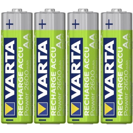 PILE VARTA RECHARGEABLE LR06 - 2600mAh (PACK DE 4)